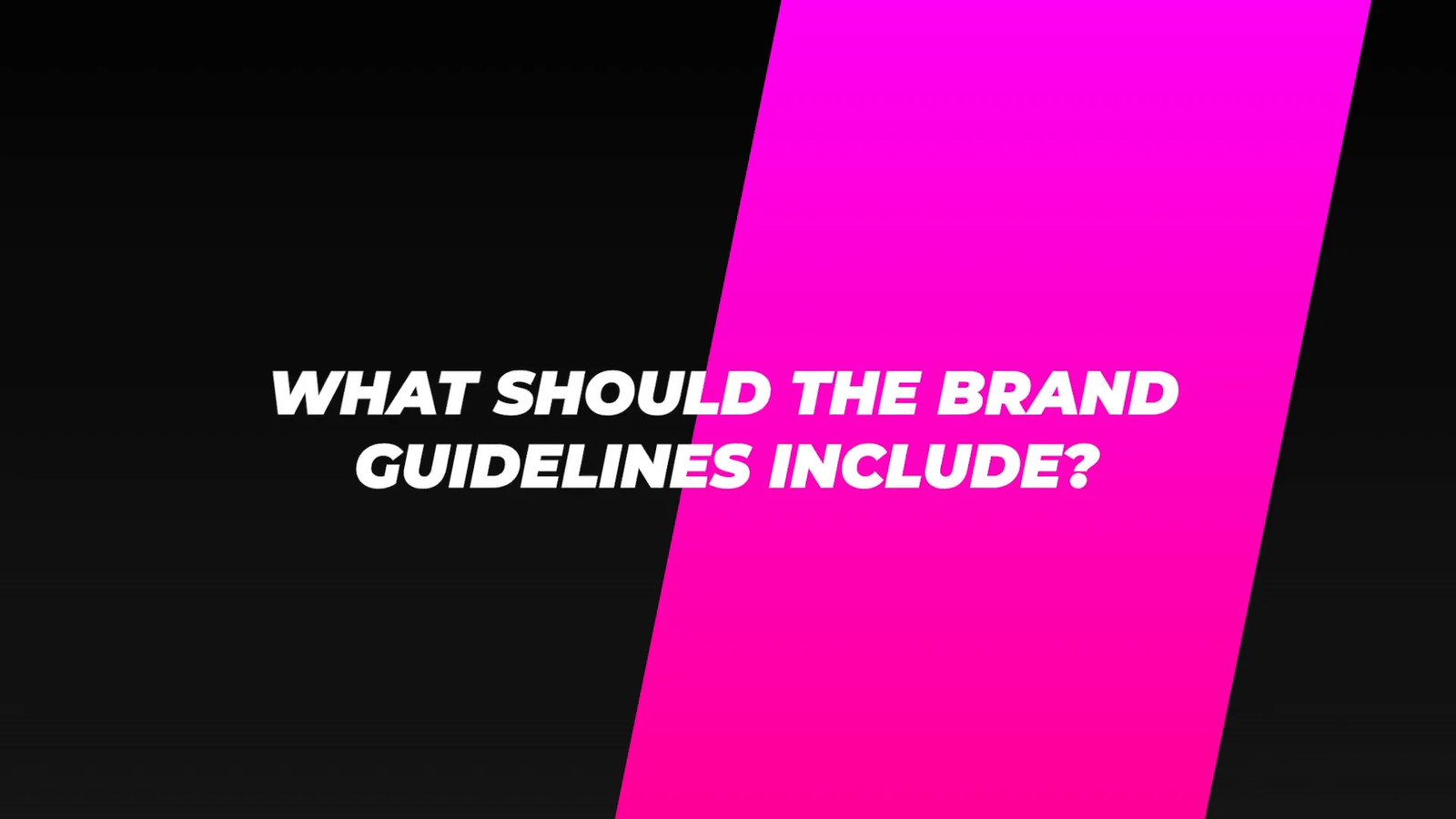 Elementele esențiale ale ghidurilor de brand