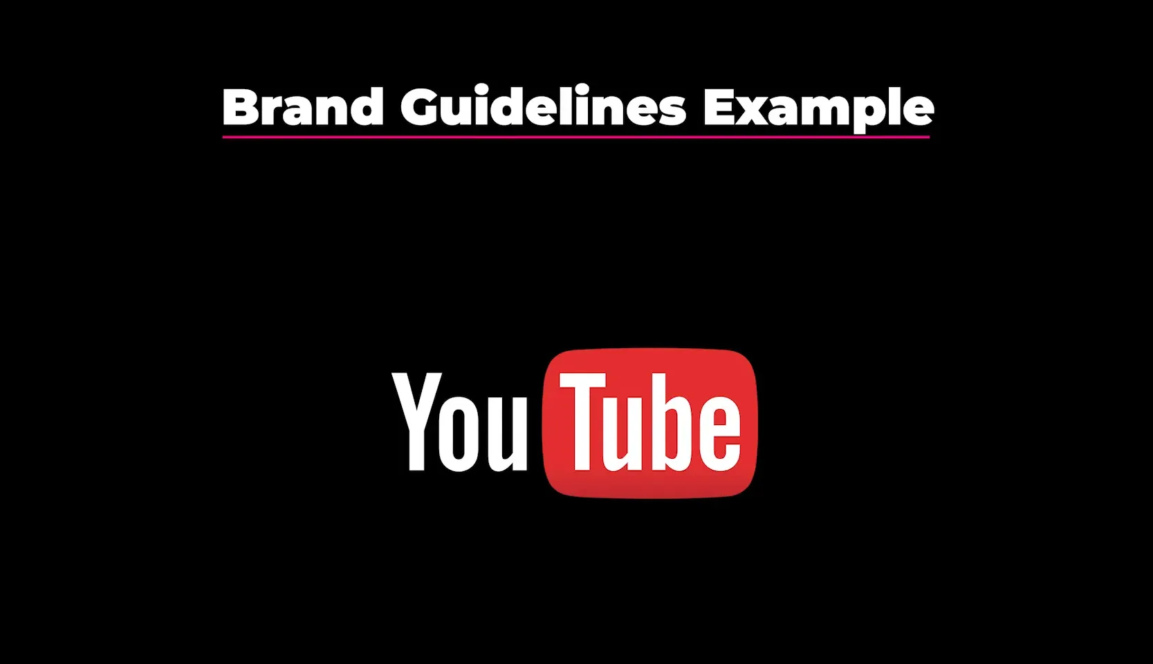 YouTube brand guidelines pentru parteneri externi
