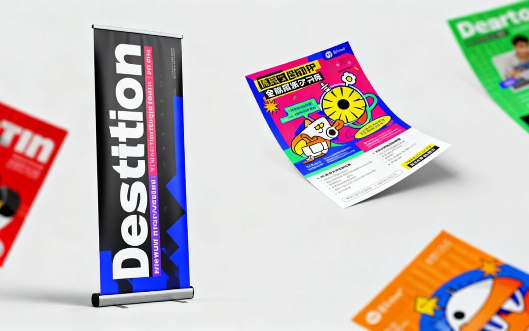 Reguli de Aur pentru Design Materiale Promoționale: De la Flyere la Roll-up-uri